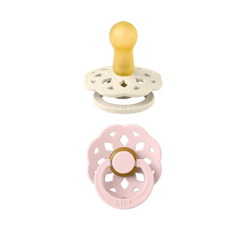 natural rubber baby pacifier set.