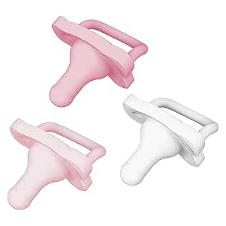 100% silicone baby pacifier for newborn 0-6 months with ergonomic butterfly shield, BPA-free, soft and lightweight design suitable for daily soothing use in UAE homes.